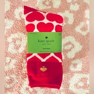 NWT 3-Pack Kate Spade Valentines socks